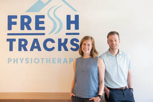 Fresh Tracks Physiotherapist and Clinic Owners, Dustin and Lissa Fraser